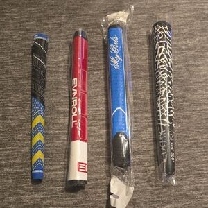 Set of (3) Golf Putter Grips / (1) Golf Iron Grip